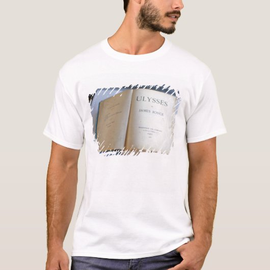Frontispiece of "Ulysses" van James Joyce T-shirt (Voorkant)