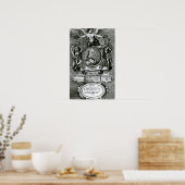 Frontispiece 'Plutarch's Lives' van Plutarch Poster (Keuken)