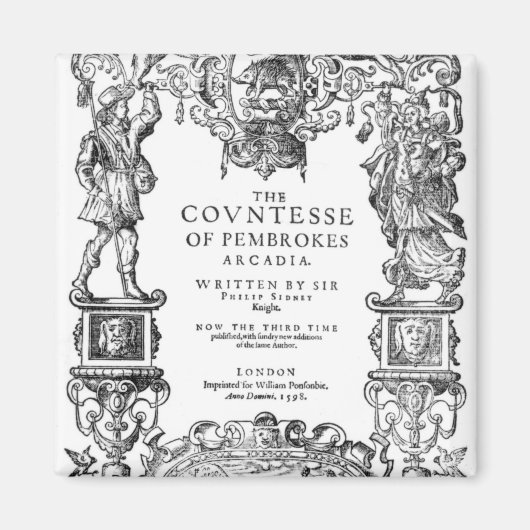 Frontispiece 'The Countess of Pembroke's Magneet (Voorkant)