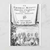 Frontispiece, 'The Utopia of Thomas More' Briefkaart (Voorkant)