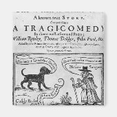 Frontispiece "The Witch of Edmonton Magneet (Voorkant)