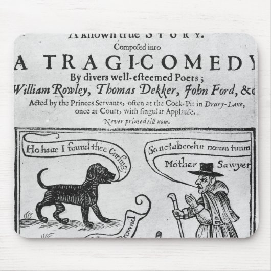 Frontispiece "The Witch of Edmonton Muismat (Voorkant)