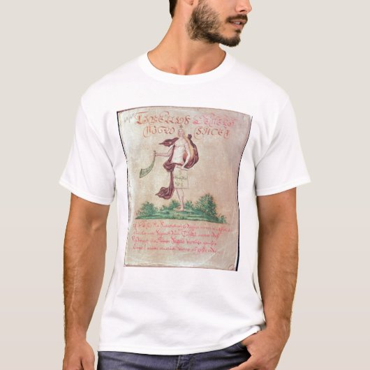 Frontispiece to 'A Little Book of Love' T-shirt (Voorkant)