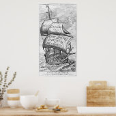 Frontispiece to 'De mari libero', van Hugo Grotius Poster (Keuken)