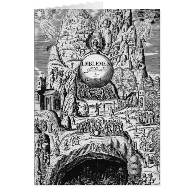 Frontispiece to George Wither's 'Emblems', 1635 (Voorkant)