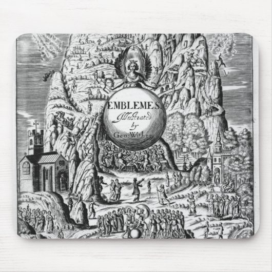 Frontispiece to George Wither's 'Emblems', 1635 Muismat (Voorkant)