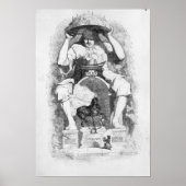 Frontispiece to 'Gulliver's Travels' van Poster (Voorkant)