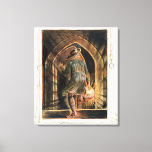 Frontispiece to 'Jerusalem' (Bentley Copy E) 1804- Canvas Afdruk