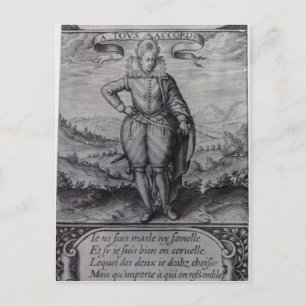 Frontispiece to Les Hermaphrodites Briefkaart