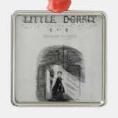Frontispiece to 'Little Dorrit' van Charles Metalen Ornament (Voorkant)
