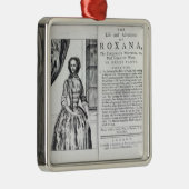 Frontispiece to Roxana, The Fortunate Metalen Ornament (Rechts)