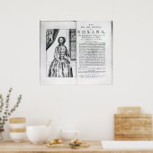 Frontispiece to Roxana, The Fortunate Poster (Keuken)