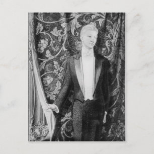 Frontispiece to "The Afbeelding of Dorian Grey" Briefkaart