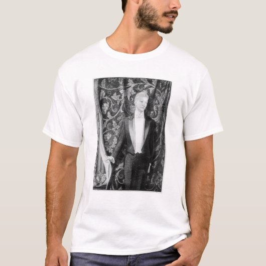 Frontispiece to "The Afbeelding of Dorian Grey" T-shirt (Voorkant)