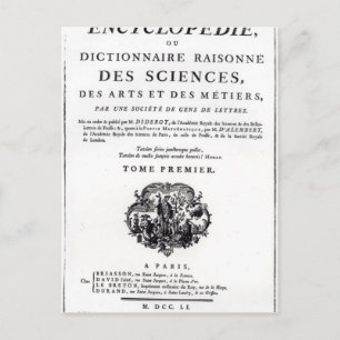 Frontispiece to 'The Encyclopedia Briefkaart
