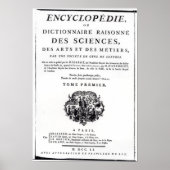 Frontispiece to 'The Encyclopedia Poster (Voorkant)