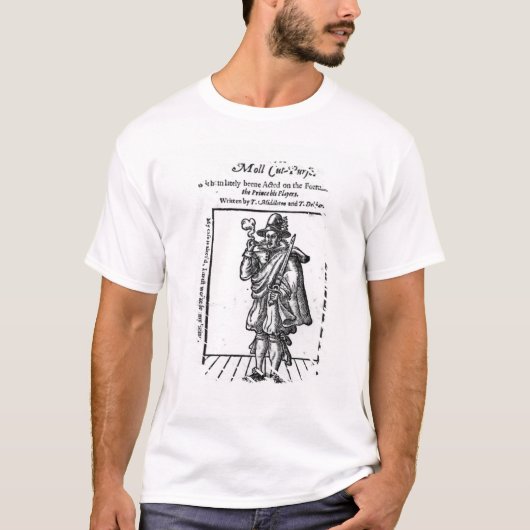 Frontispiece to 'The Roaring Girle' T-shirt (Voorkant)