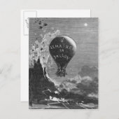 Frontispiece to 'Vijf weken in een ballon' Briefkaart (Voorkant / Achterkant)