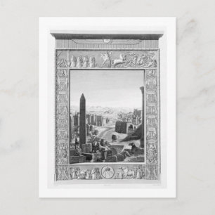 Frontispiece to Volume 1 of the Description of Eg Briefkaart