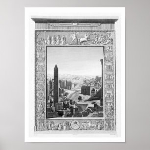 Frontispiece to Volume 1 of the Description of Eg Poster