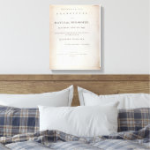 Frontispiece to Volume I Canvas Afdruk (Insitu (Slaapkamer))
