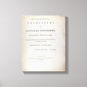 Frontispiece to Volume I Canvas Afdruk