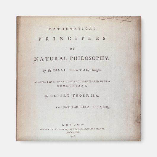 Frontispiece to Volume I Magneet (Voorkant)