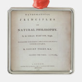 Frontispiece to Volume I Metalen Ornament (Voorkant)