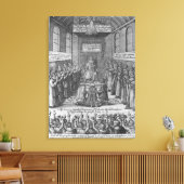 Frontispiece to 'Vox Regis' van Thomas Scott Canvas Afdruk (Insitu (Woonkamer))