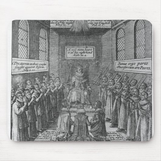 Frontispiece to 'Vox Regis' van Thomas Scott Muismat (Voorkant)
