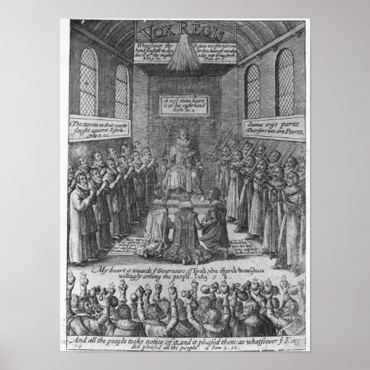 Frontispiece to 'Vox Regis' van Thomas Scott Poster (Voorkant)