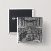 Frontispiece to 'Vox Regis' van Thomas Scott Vierkante Button 5,1 Cm (Voorkant /achterkant)