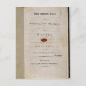 Frontispiece uit mijn leven briefkaart (Voorkant)