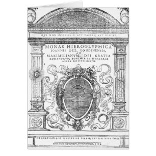 Frontispiece uit 'Monas Hieroglyphica'