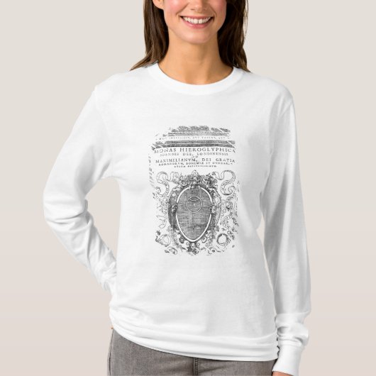 Frontispiece uit 'Monas Hieroglyphica' T-shirt (Voorkant)