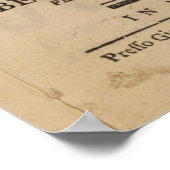 Frontispiece van de "Lucio Silla" van Mozart Poster (Hoek)