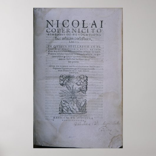 Frontispiece van de tweede editie poster (Voorkant)