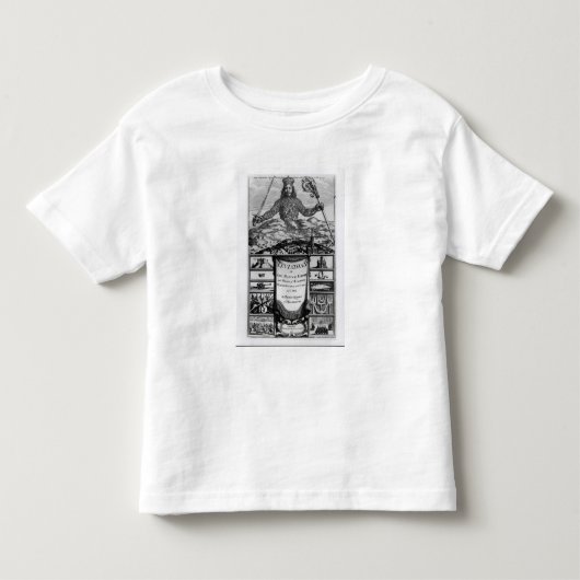 Frontispiece van Thomas Hobbes of Malmesbury Kinder Shirts (Voorkant)