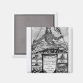 Frontispiece van Thomas Hobbes of Malmesbury Magneet (Voorkant / Achterkant)