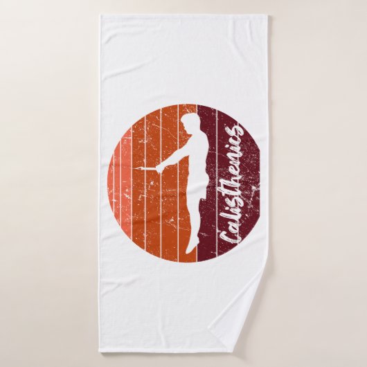 frontlever, calisthenics, street workout badhanddoek (Badhanddoek)