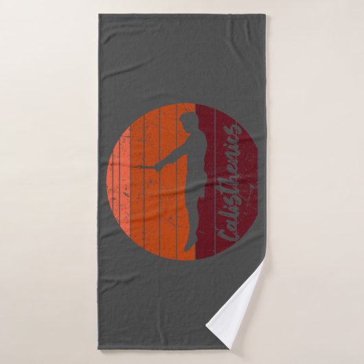 frontlever, calisthenics, street workout badhanddoek (Badhanddoek)