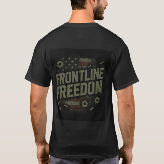 Frontline Freedom T-shirt (Achterkant)