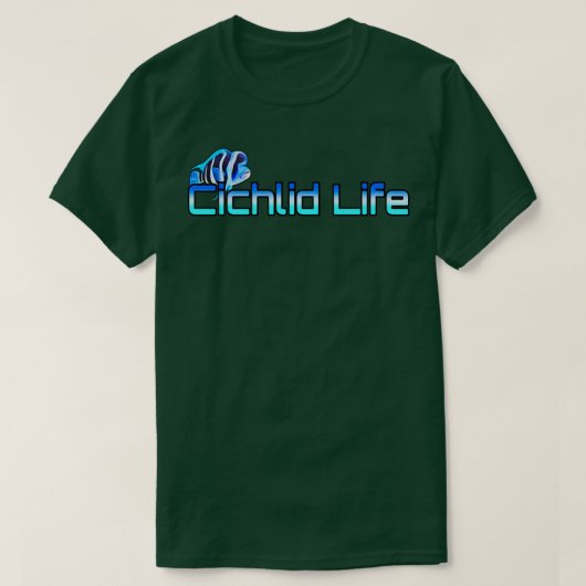Frontosa Cichlid Life Cichlids Aquarium Gift T-shirt (Design voorkant)