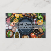 Frontpannen en levensmiddelen visitekaartje (Voorkant)