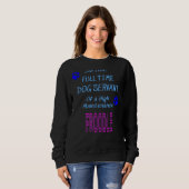 Froodle Dog Servant High Maintenance Puppy Trui (Voorkant volledig)