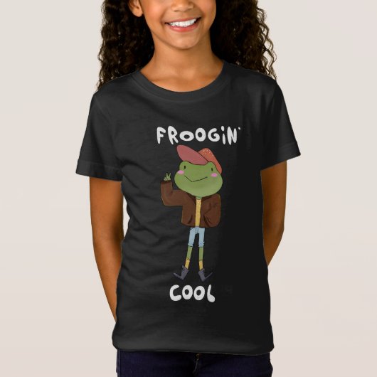 Froogin’ Cool: Mode-icoon van het moeras T-shirt (Voorkant)