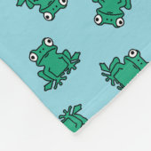 Frosch Fleece Deken (Hoek)