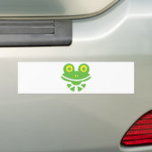 Frosch - frog bumpersticker (Op auto)