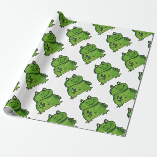 Frosch Frog Cadeaupapier