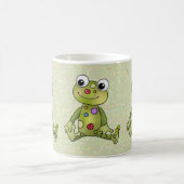Frosch mit Punkten Koffiemok (Center)